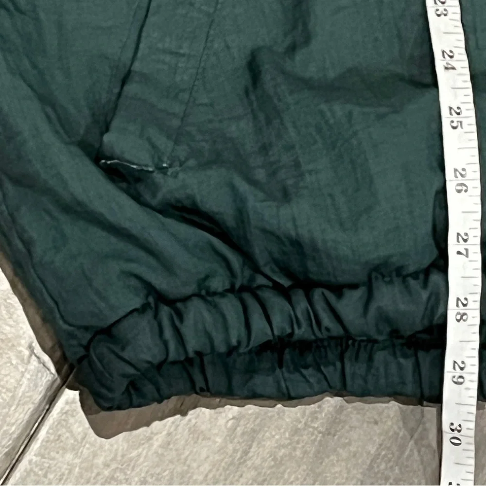 Vintage Reebok Emerald Green Embroidered Windbreaker - Size XL